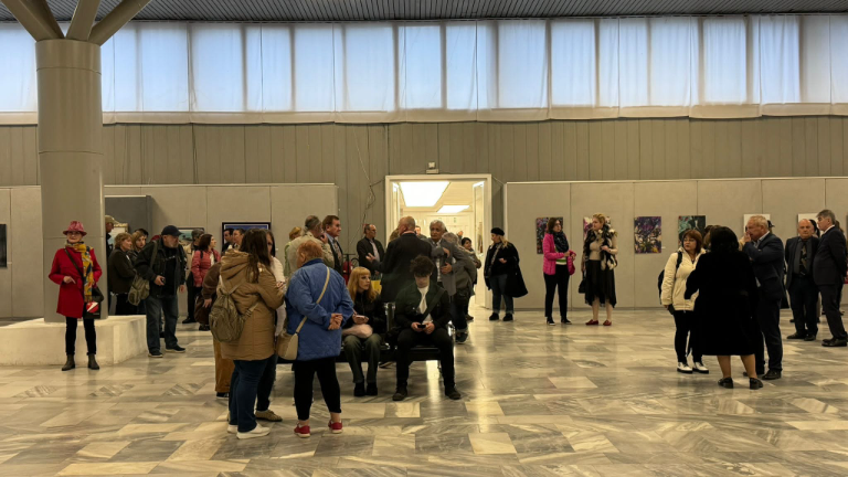 The artworks of IGU artists were exhibited in Bulgaria