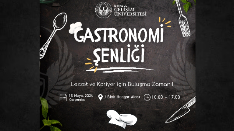 Gastronomy Festival will be held at Istanbul Gelisim University