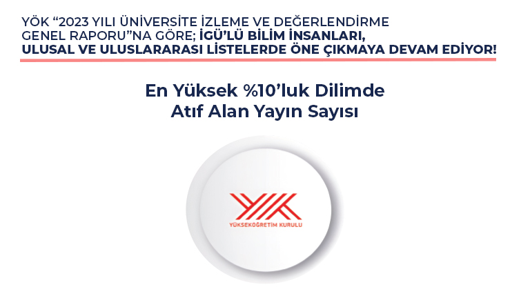 İGÜ’lü bilim insanları