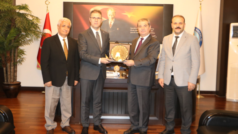 A visit from IGU Rector Prof. Bahri Şahin to Avcılar District Governor Dr. Orhan Burhan!