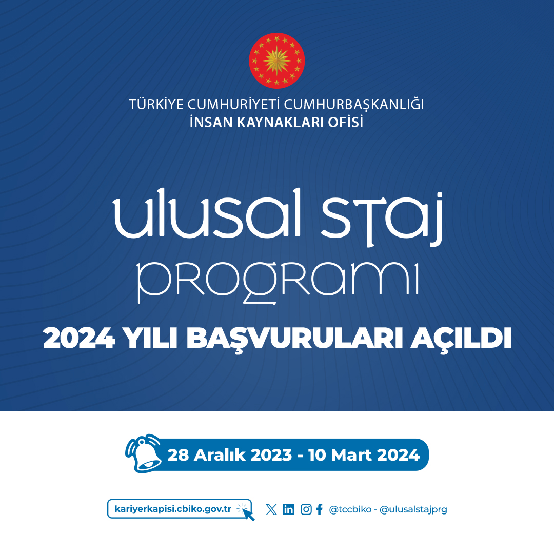 Applications For The National Internship Program 2024 Have Started   Ulusal Staj Programi 2024 C813d7b59bc54a9da9ecbb7eca810b83 