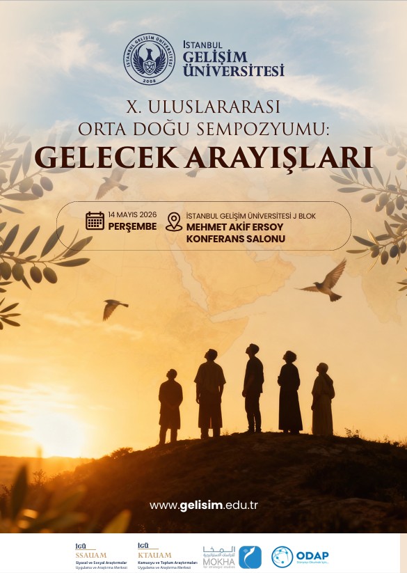10. ORTA DOĞU SEMPOZYUMU AFİŞİ TÜRKÇE