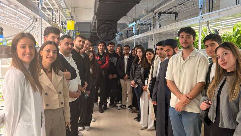 GIDA VE SÜRDÜRÜLEBİLİRLİK DERSİ, DİKEY TARIM MERKEZİ