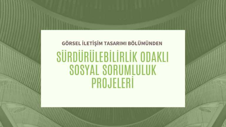 Sürdürülebilirlik Proje Ders