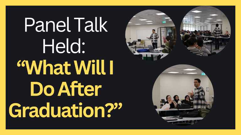 Panel Talk Held: “What Will I Do After Graduation?”
