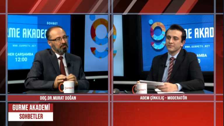 Assoc. Prof. Murat Doğan talked about the science of taste in Gurme Magazin's "Gurme Akademi" Program