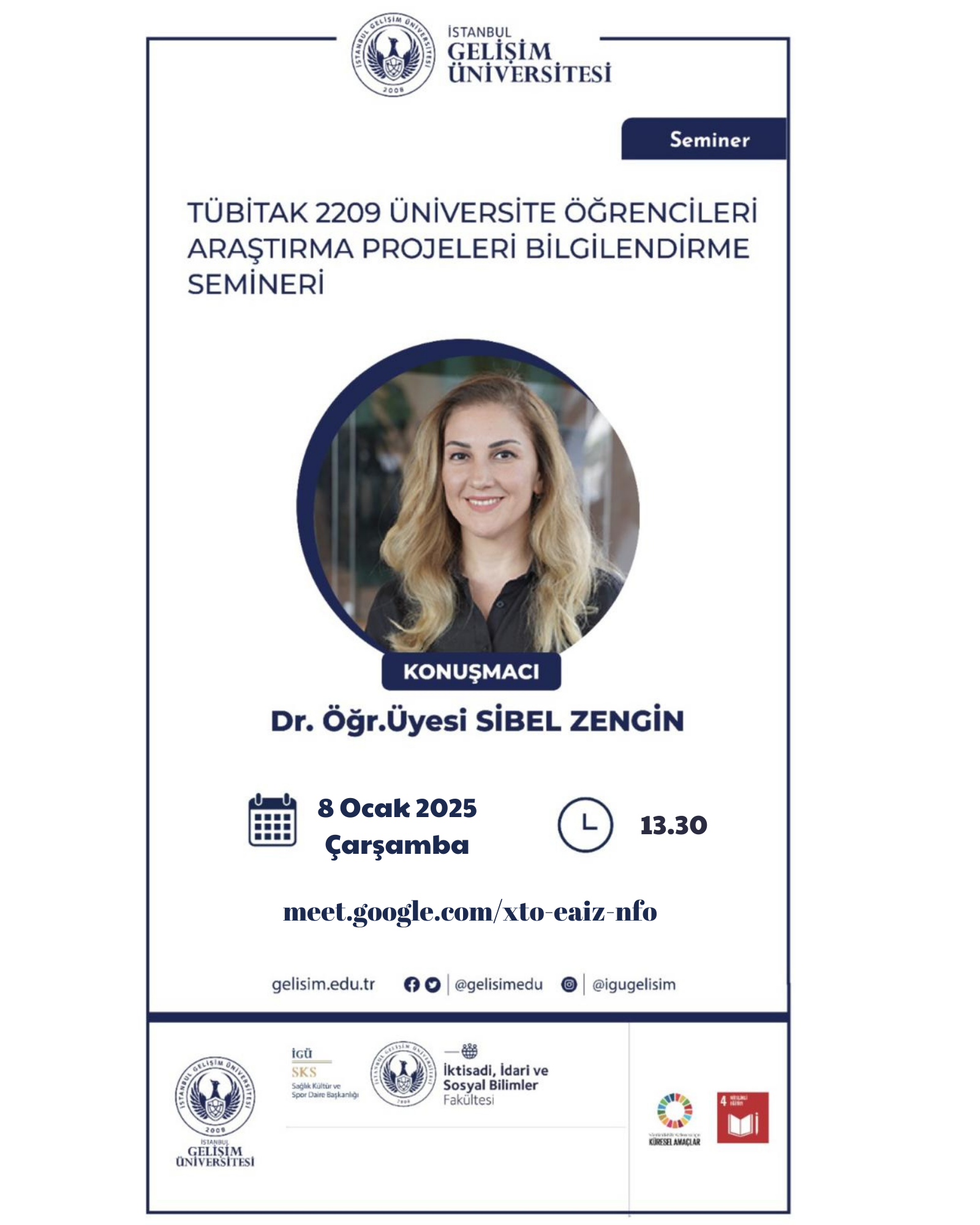 TÜBİTAK 2209-A Seminer