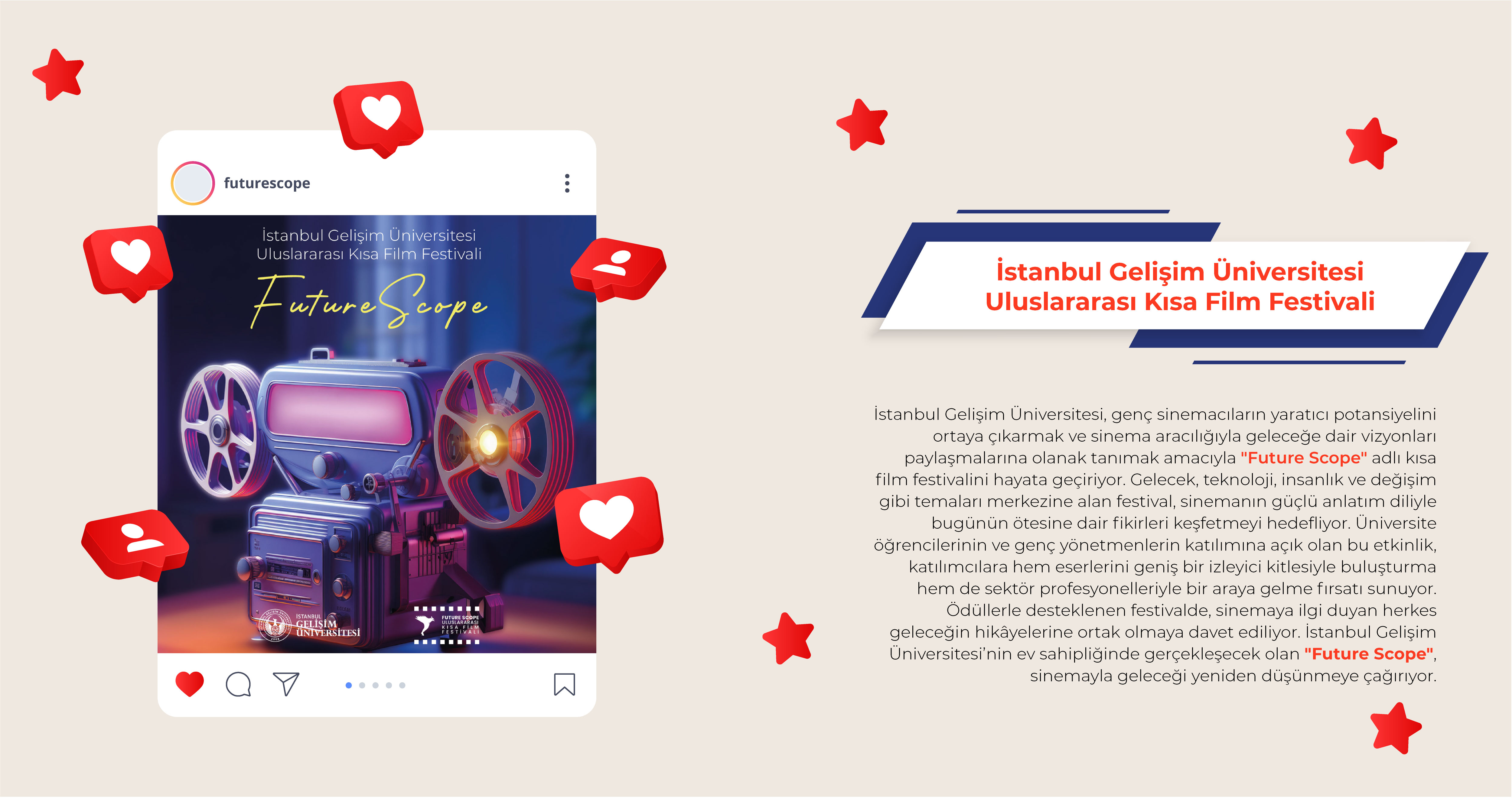 İstanbul Gelişim Üniversitesi aday öğrenci tanıtım görseli