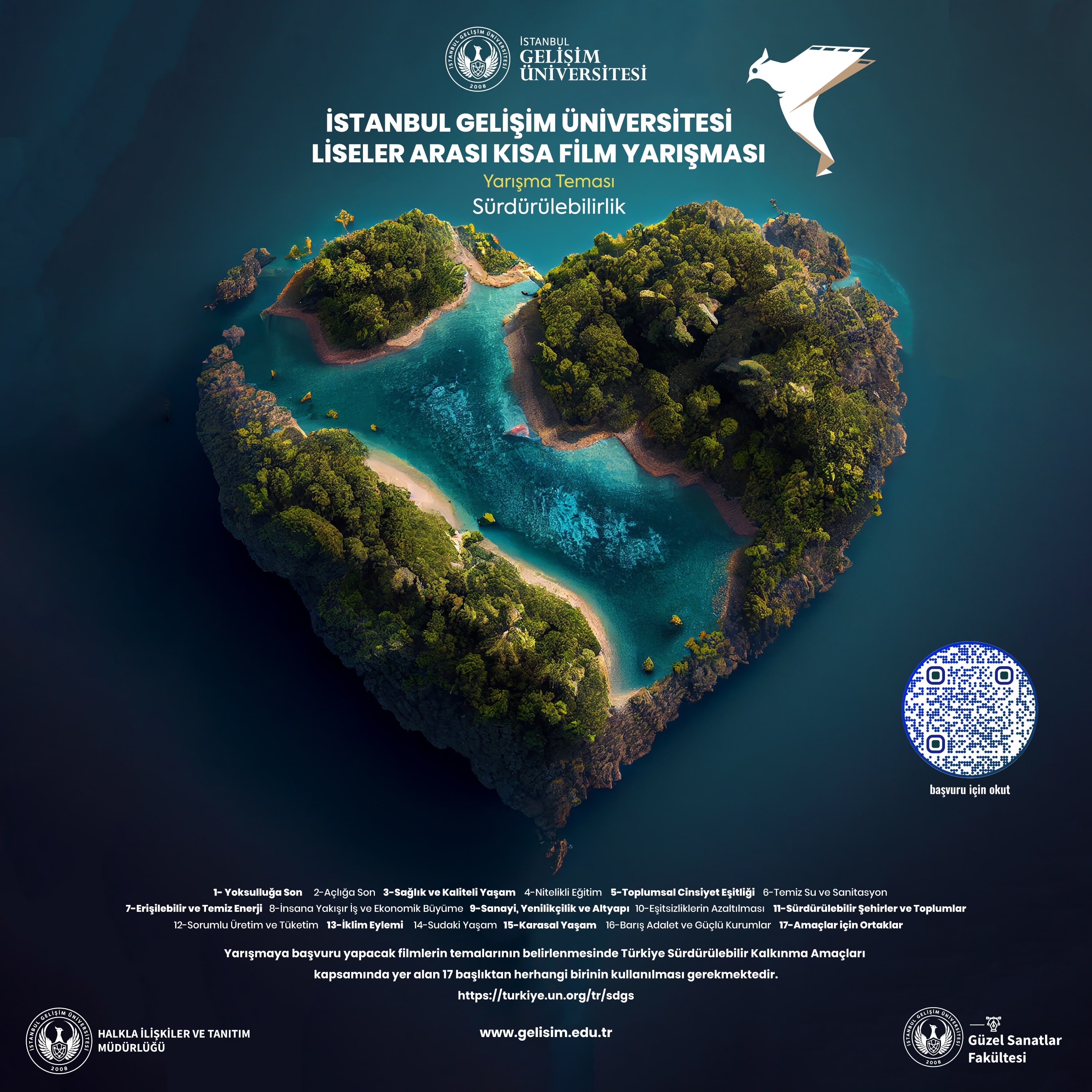 İstanbul Gelişim Üniversitesi Kısa Film Yarışması afişi