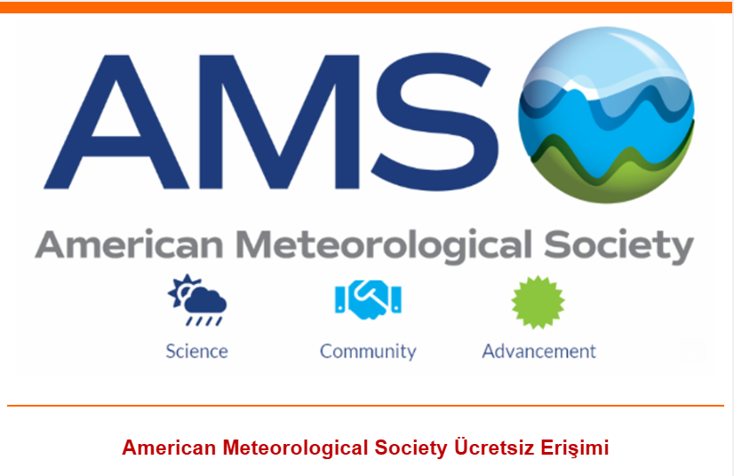 American Meteorological Society - Deneme erişimi başladı