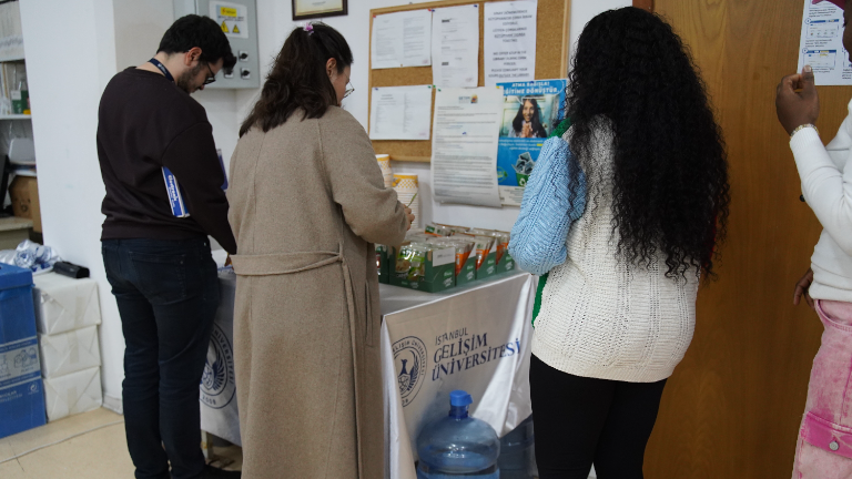 İstanbul Gelişim Üniversitesi’nden Final Haftasında Öğrencilere Sıcak Destek!