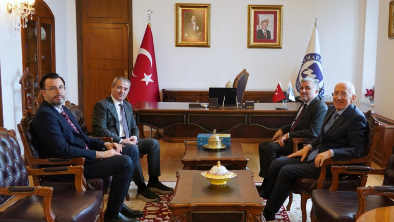 İstanbul Gelişim Üniversitesi’nden Marmara Üniversitesi Rektörü Prof. Dr. Mehmet Emin Okur’a Ziyaret