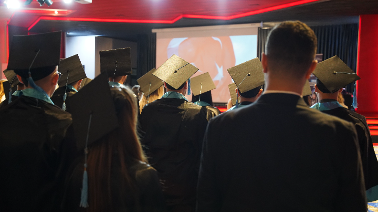 Istanbul Gelisim University Hosted Bahcesehir Nazmi Arikan Science Anatolian High School Graduation Ceremony