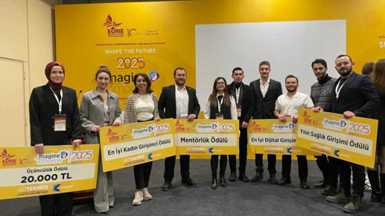 Gelişim Üniversitesi TEKMER firmaları Imagıne Tomorrow 2025 Uluslararası İnovasyon ve Girişimcilik Yarışması’ndan ödüllerle döndü!