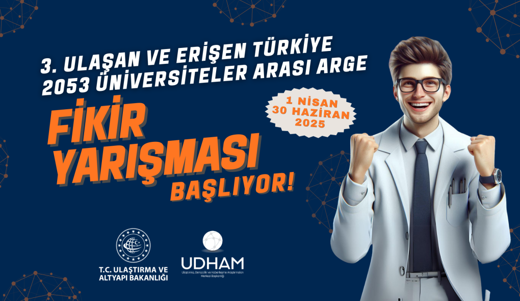 3. ULAŞAN VE ERİŞEN TÜRKİYE 2053 ÜNİVERSİTELER ARASI AR-GE FİKİR YARIŞMASI