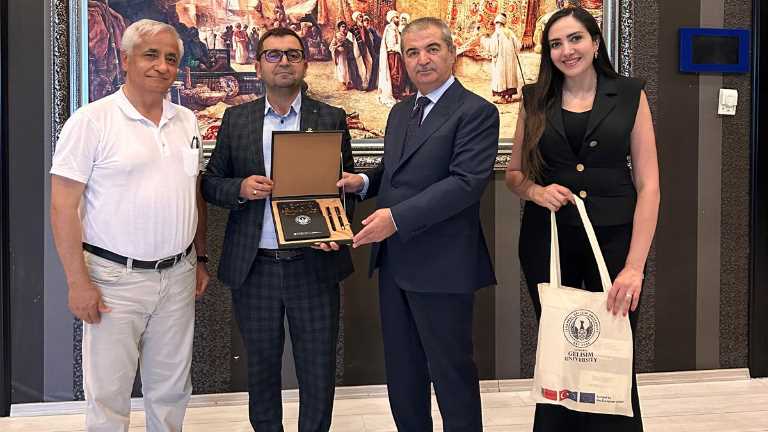 A Visit to Istanbul Gelisim University from the Vice Rector of the Agricultural University of Tirana
