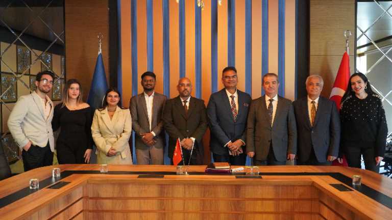Three Indian Universities Visited Our University