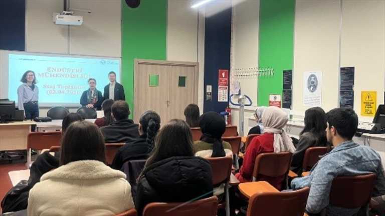 Internship Meeting Held in the Department of Industrial Engineering