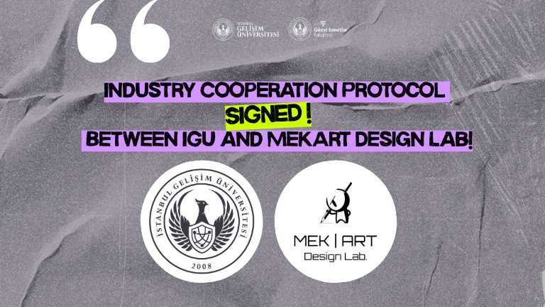Industry Cooperation Protocol Signed Between IGU and MekArt Design Lab!