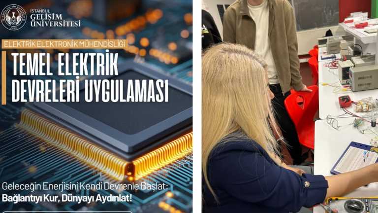Elektrik Elektronik Mühendisliği Bölümünde Lise Öğrencilerine Yönelik Uygulamalı Atölye Etkinlikleri Gerçekleştirildi