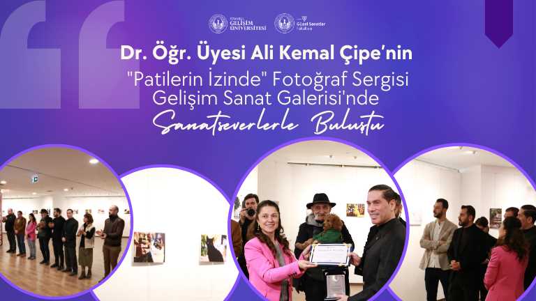 Dr. Öğr. Üyesi Ali Kemal Çipe’nin "Patilerin İzinde" Fotoğraf Sergisi Gelişim Sanat Galerisi'nde sanatseverlerle buluştu!