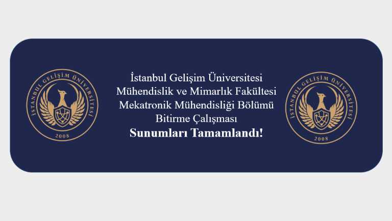 Final Year Project Presentations in the Department of Mechatronics Engineering H...