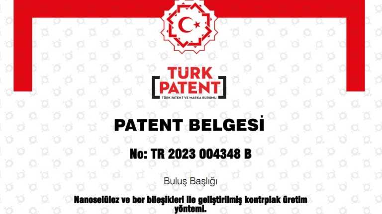Dr. Öğr. Üyesi Mert YILDIRIM’ın Patenti TÜRKPATENT Tarafından Tescil Edildi