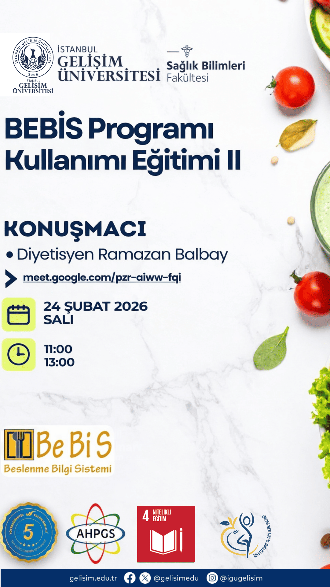Bebis Programı Kullanımı Eğitimi II