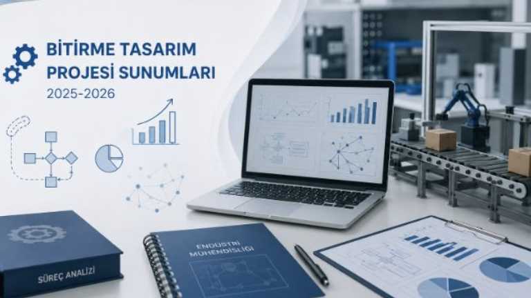 2025-2026 Dönemi Endüstri Mühendisliği Bitirme Tasarım Projesi Sunumları Başarıyla Tamamlandı