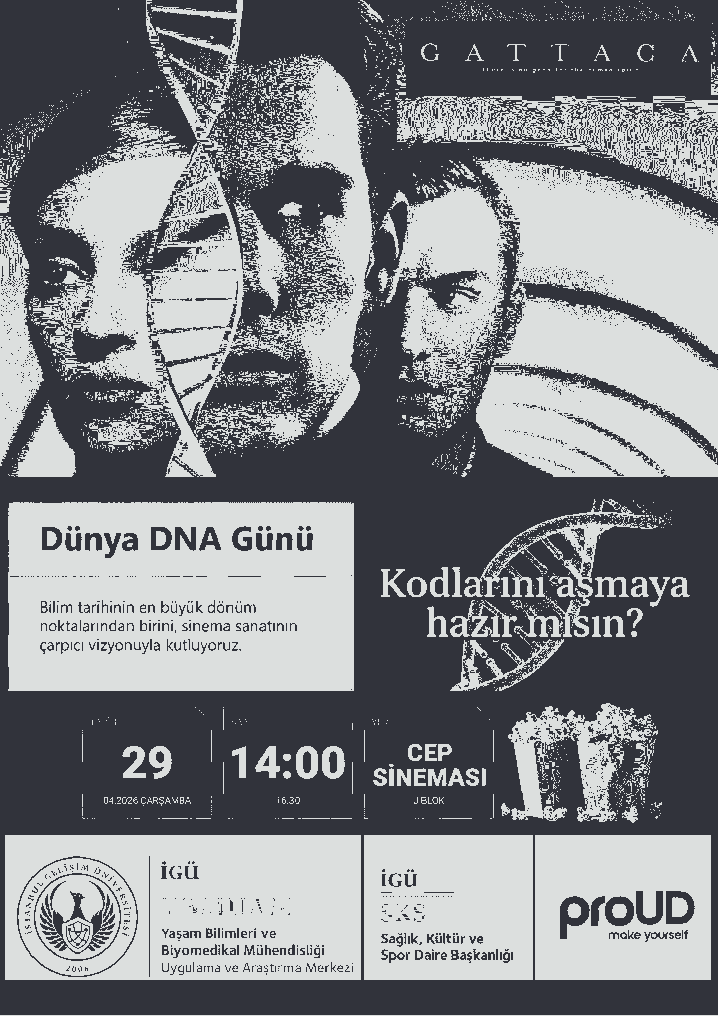 Dünya DNA Günü Etkinliğimize Davet