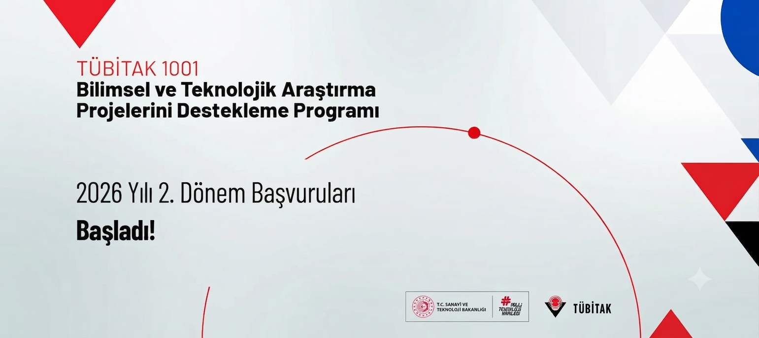 TÜBİTAK ARDEB 1001 Programının  2026 Yılı 2. Dönem Başvuruları Başladı !