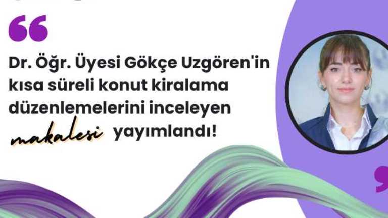 Merkez Müdür. Yard. Dr. Öğr. Üyesi Gökçe Uzgören'in Makalesi Praksis Dergisi'nde Yayımlandı