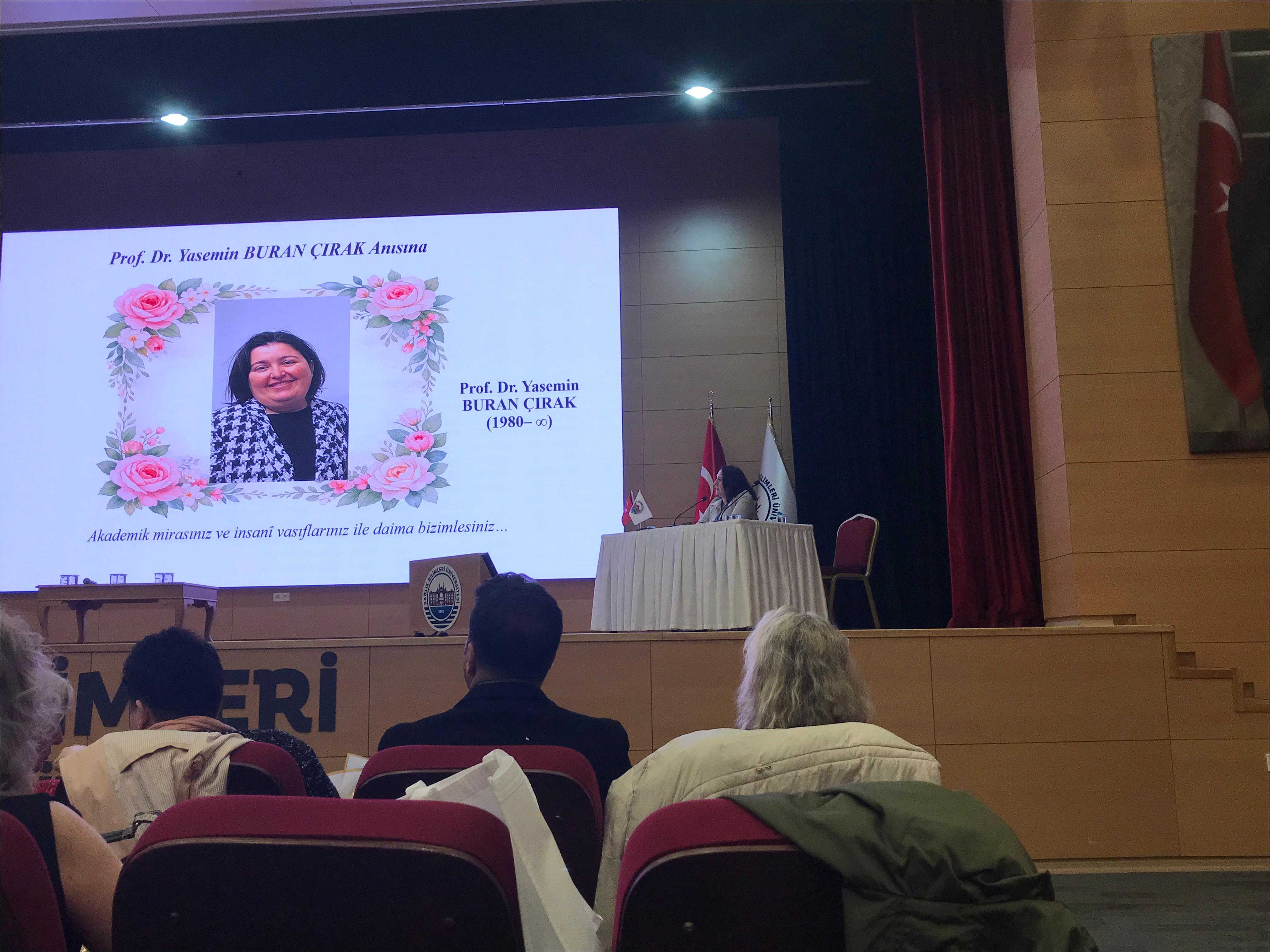 Prof. Dr. Yasemin Buran ÇIRAK anma programı