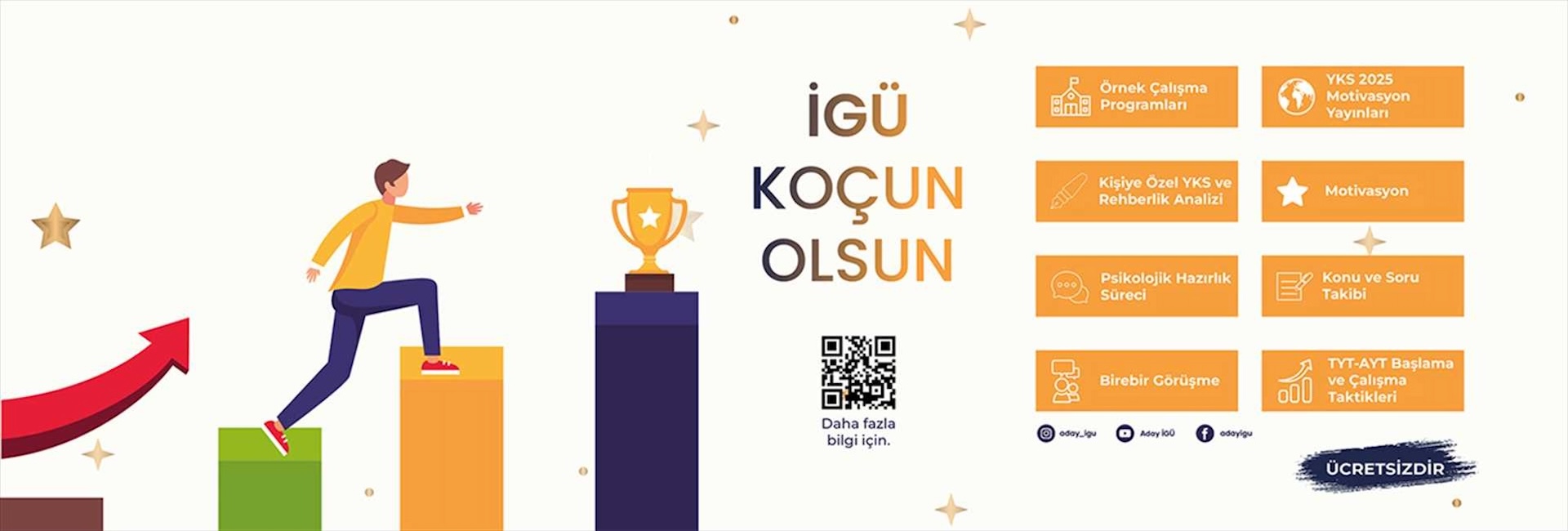 İGÜ KOÇUN OLSUN