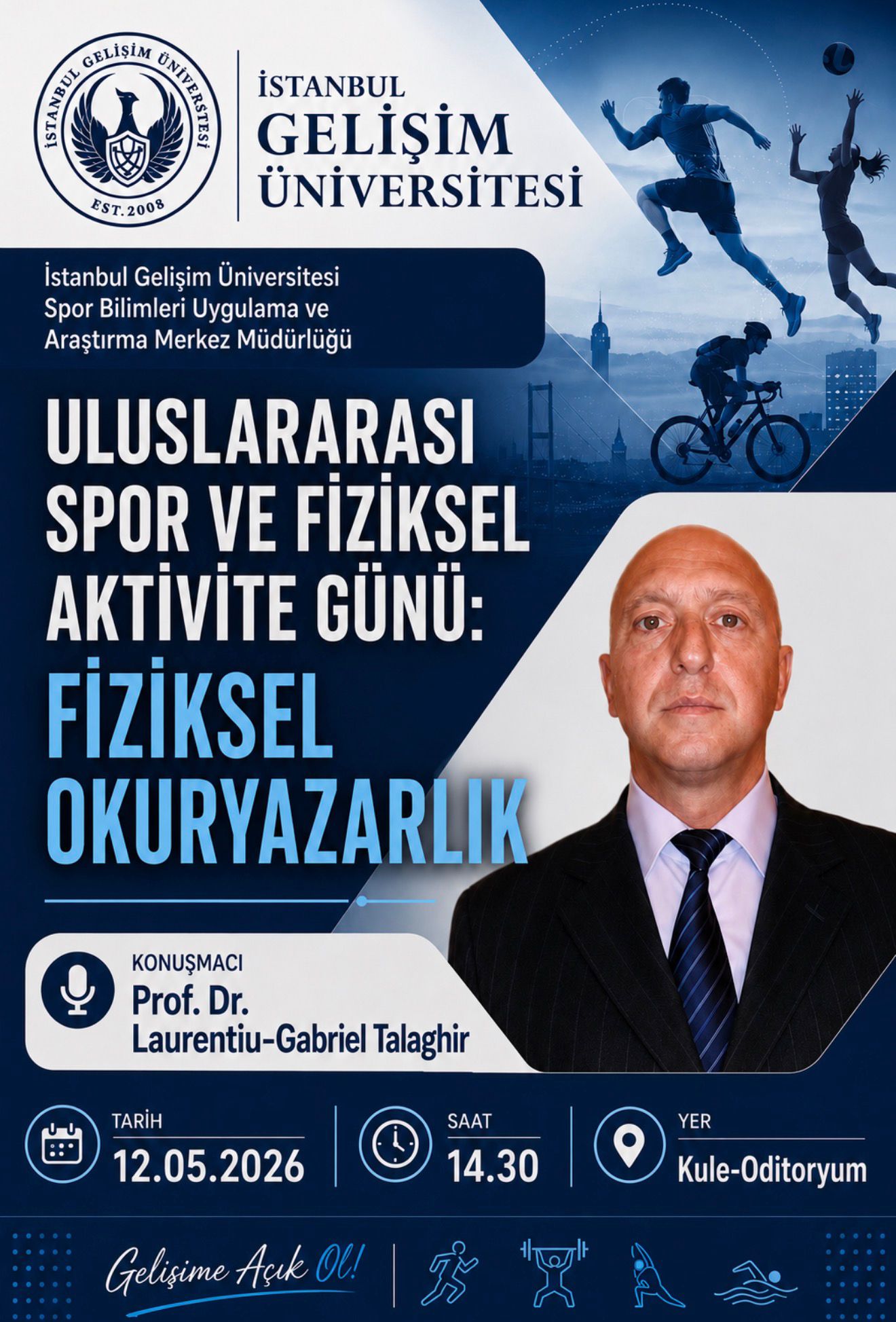 Spor Bilimleri UAM'dan Fiziksel Okuryazarlık Semineri