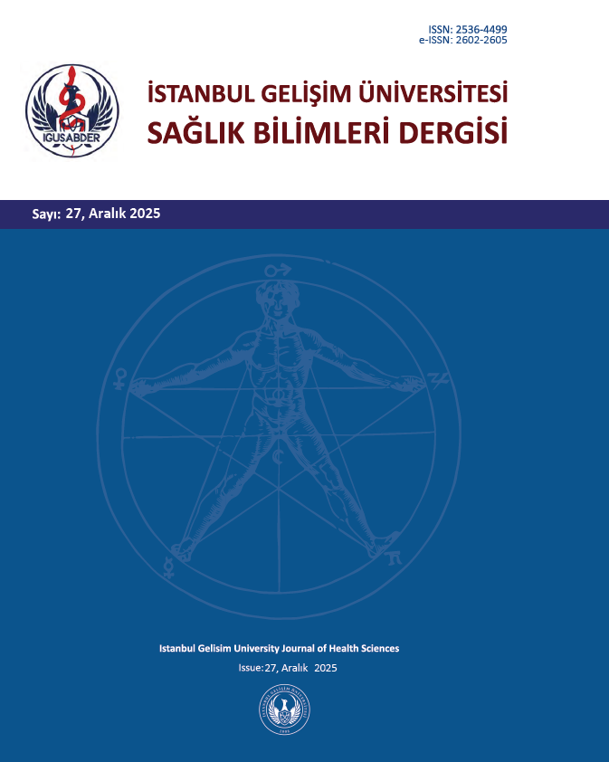 İstanbul Gelişim Üniversitesi Sağlık Bilimleri Dergisi (IGUSABDER) 27. sayısı yayımlandı 