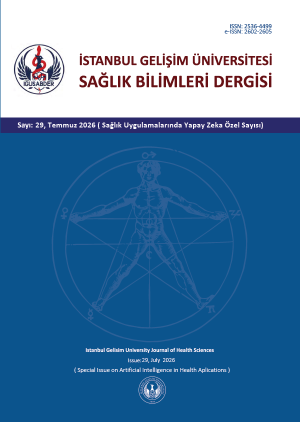 İstanbul Gelişim Üniversitesi Sağlık Bilimleri Dergisi (IGUSABDER) 29. sayısı yayımlandı!