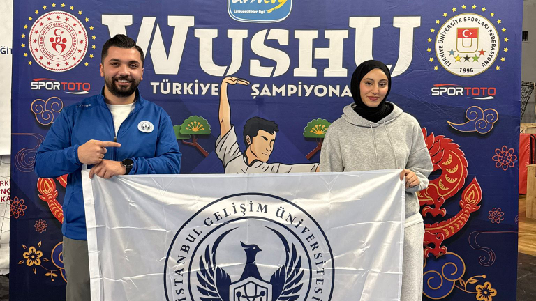 İstanbul Gelişim Üniversitesi Öğrencilerinden Wushu Türkiye Şampiyonası’nda Büyük Başarı!