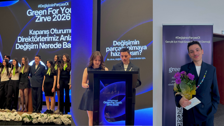 Sürdürülebilirlik Zirvesine İGÜ İmzası: İGÜ Öğrencisi Batuhan Aysan Green for Youth’un Sunuculuğunu Üstlendi