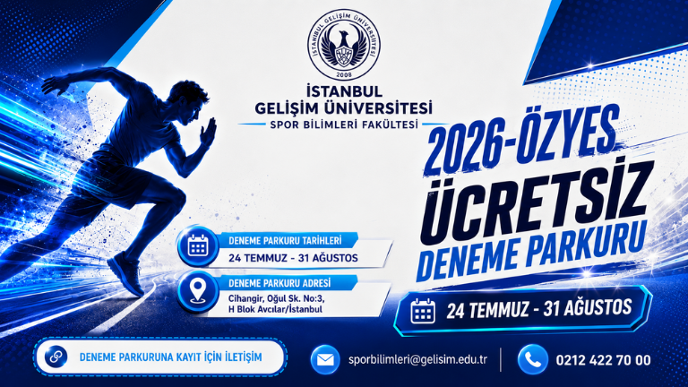 İstanbul Gelişim Üniversitesi'nden ÖZYES Adaylarına Ücretsiz Deneme Parkuru