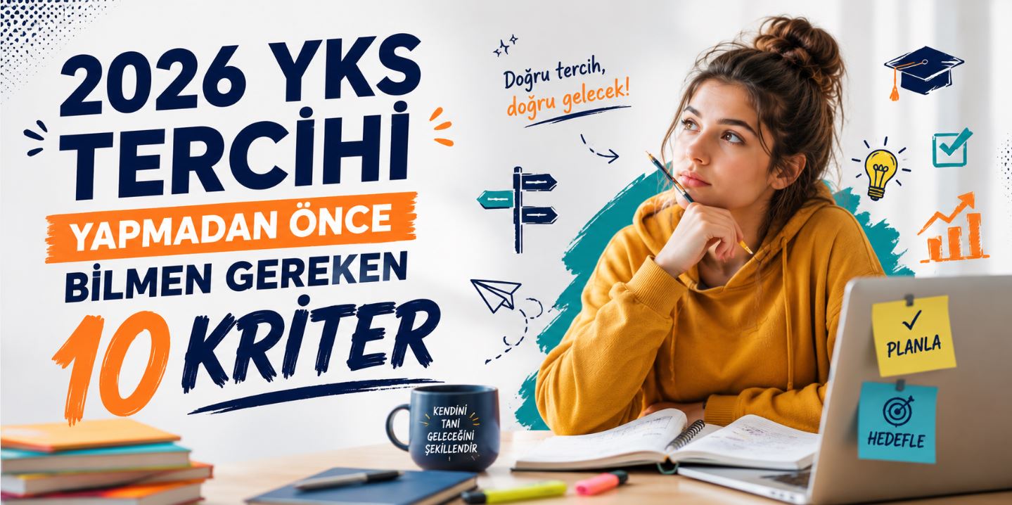 2026 YKS Tercihi Yapmadan Önce Bilmen Gereken 10 Kriter