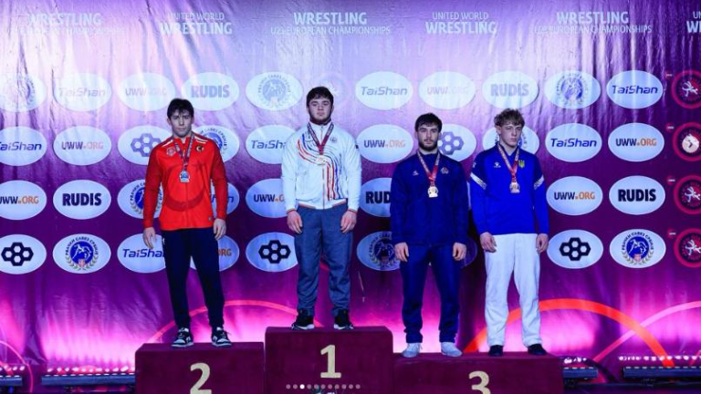 IGU Student Ahmet Yağan Claims Silver at European Wrestling Championship