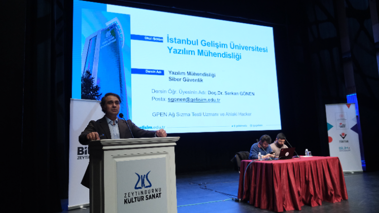 İstanbul Gelişim Üniversitesi TÜBİTAK Bilim Söyleşileri Kapsamında Siber Güvenlik Farkındalığına Öncülük Etti