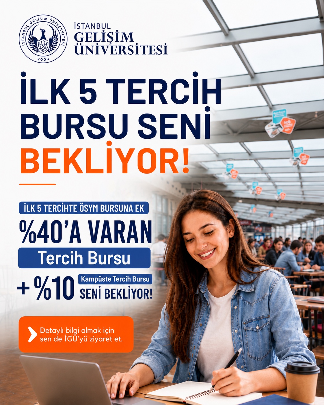 Tercihiniz Geleceğinizi Değiştirebilir: İGÜ’nün Burs Avantajlarını Kaçırmayın!