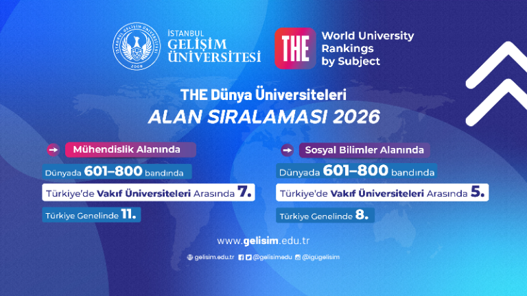 İGÜ, THE 2026 Alan Sıralamalarında Küresel Yükselişini Sürdürdü: Mühendislik ve Sosyal Bilimlerde Büyük Başarı