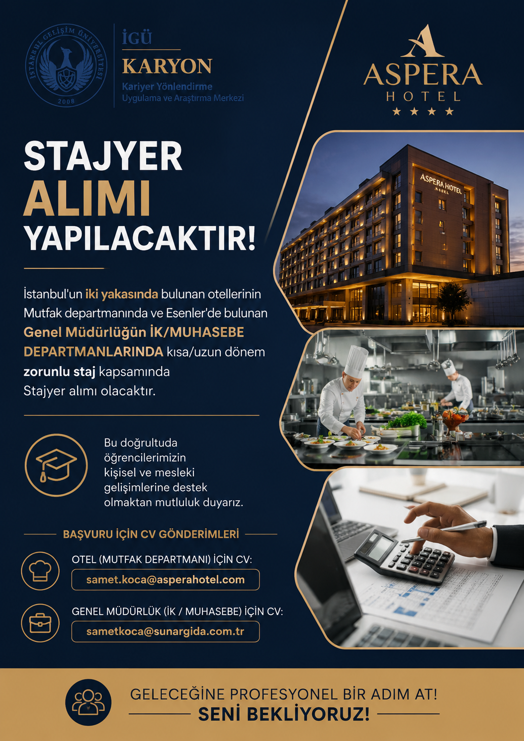 Aspera Hotel – Stajyer Alımı