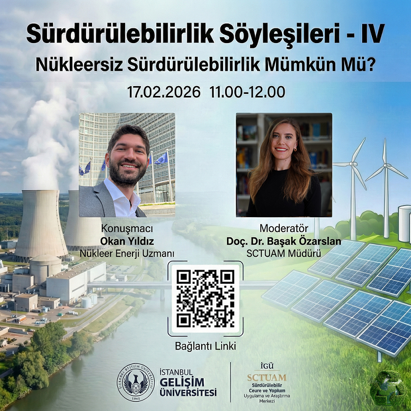 Sürdürülebilirlik Söyleşileri – IV  Nükleersiz Sürdürülebilirlik Mümkün Mü?