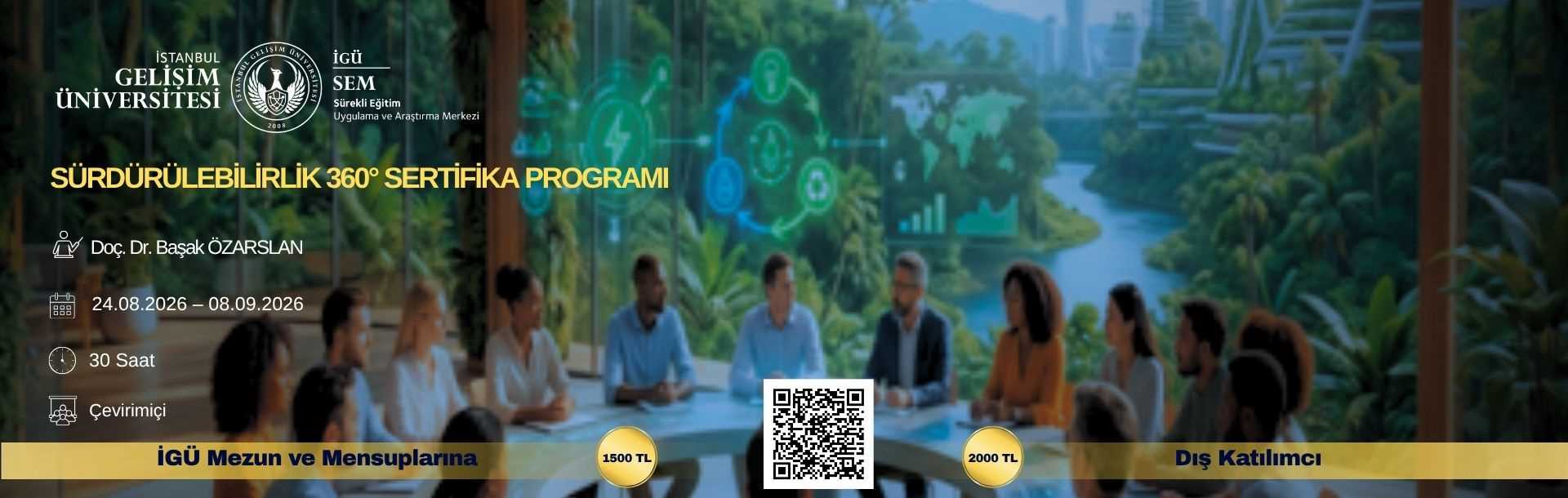 Sürdürülebilirlik 360° Sertifika Programı