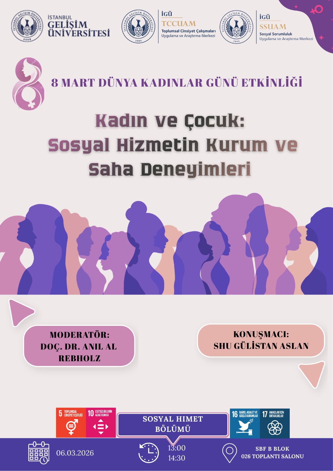 8 Mart Dünya Kadınlar Günü Etkinliği