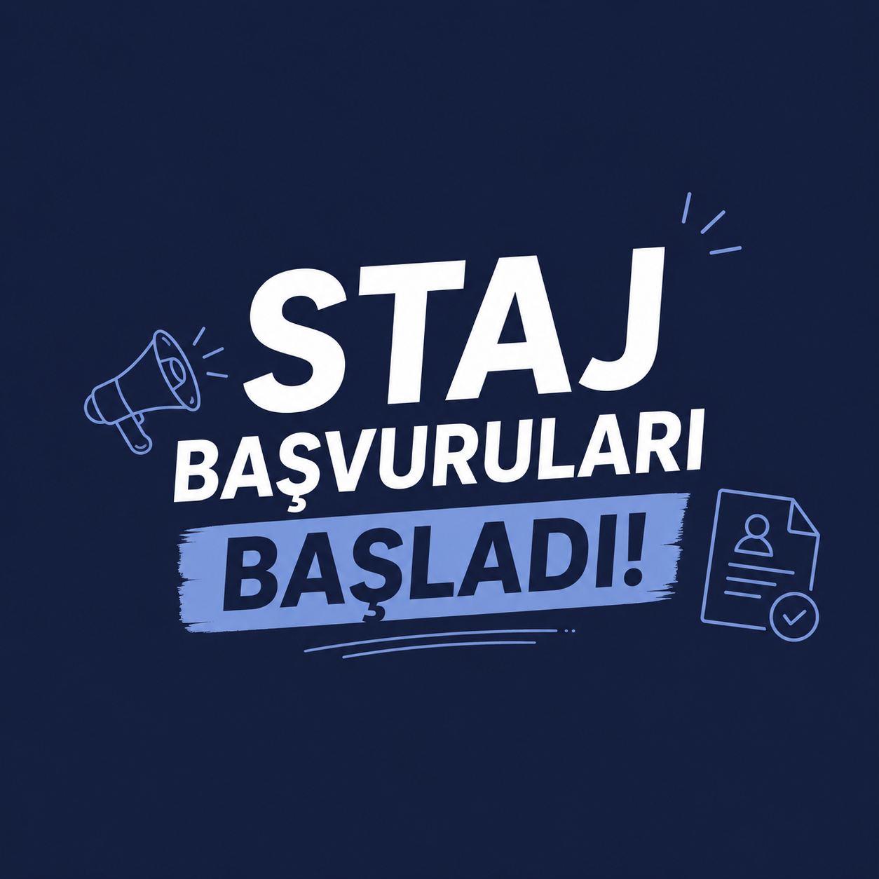 İGÜ TTO STAJ BAŞVURULARI AÇILMIŞTIR!
